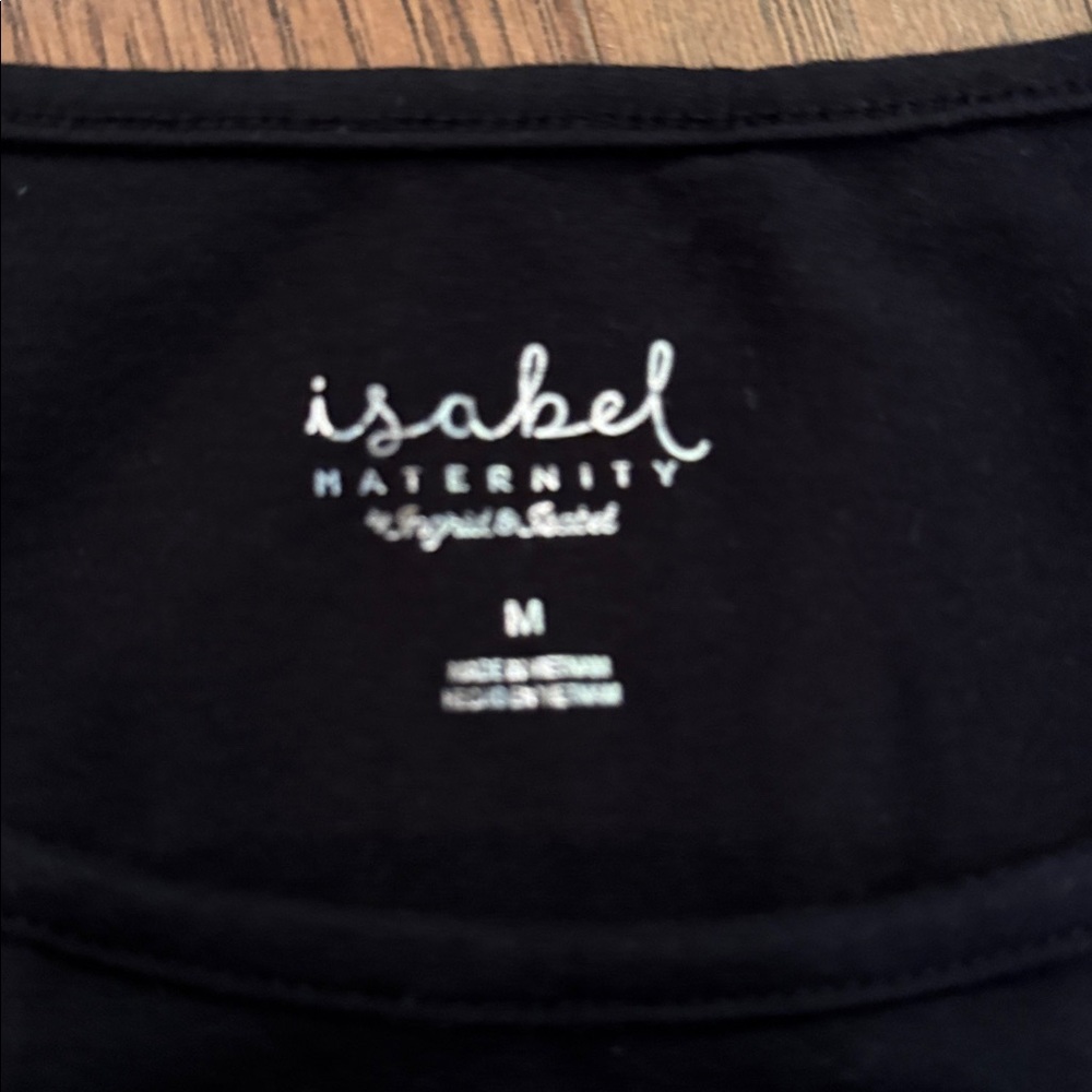Isabel Maternity by Ingrid & Isabel Black Long Sleeve Dress - Picture 6 of 6